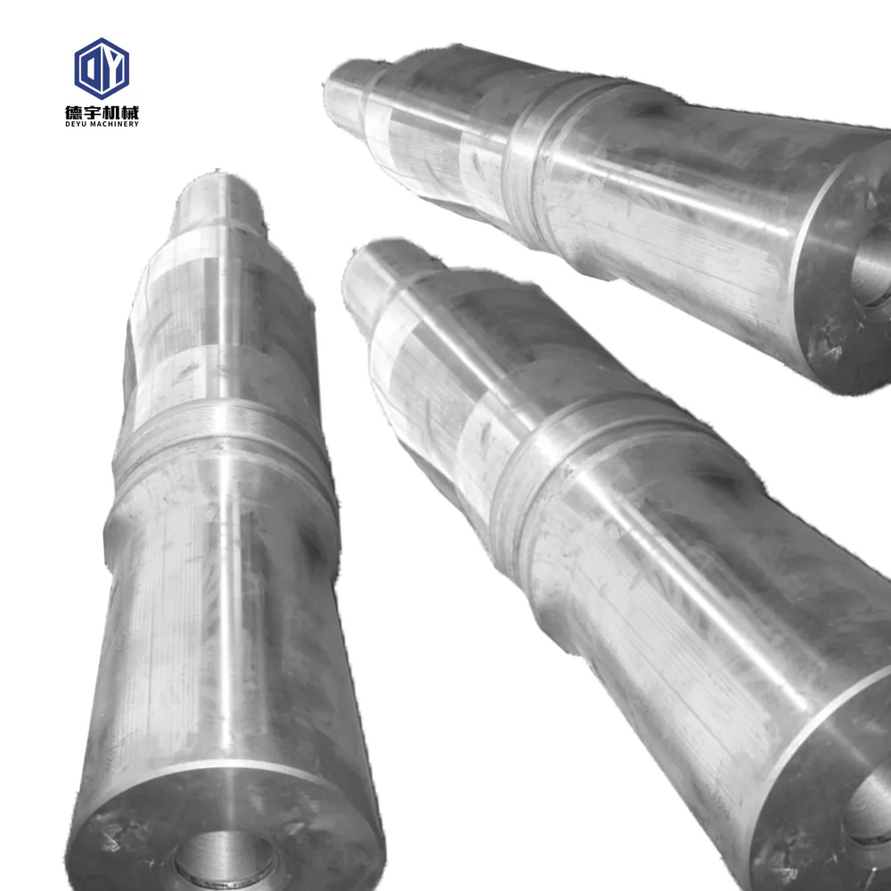 

Custom Flange Main Shaft Forging Carbon Steel Long Arbor Shaft Long Spline Shaft