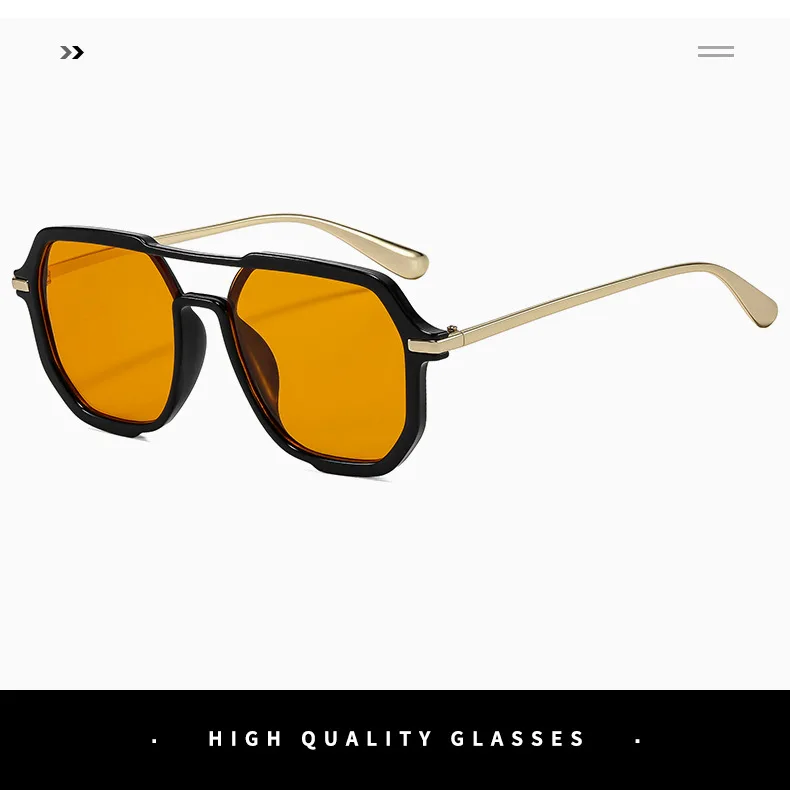 2026 Herren-Sonnenbrille: Schlichte Designer UV400 Piloten-Sonnenbrille mit Metallbügeln – Modische Reise-Sonnenbrille für Herren – Detail 4