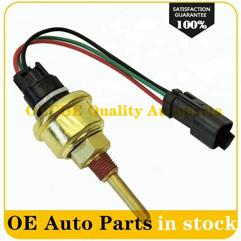 1X New 3 Pin Coolant Temperature Sensor Liquid Coolant Level Sensor 2399957 239-9957 For Caterpillar C10 C12