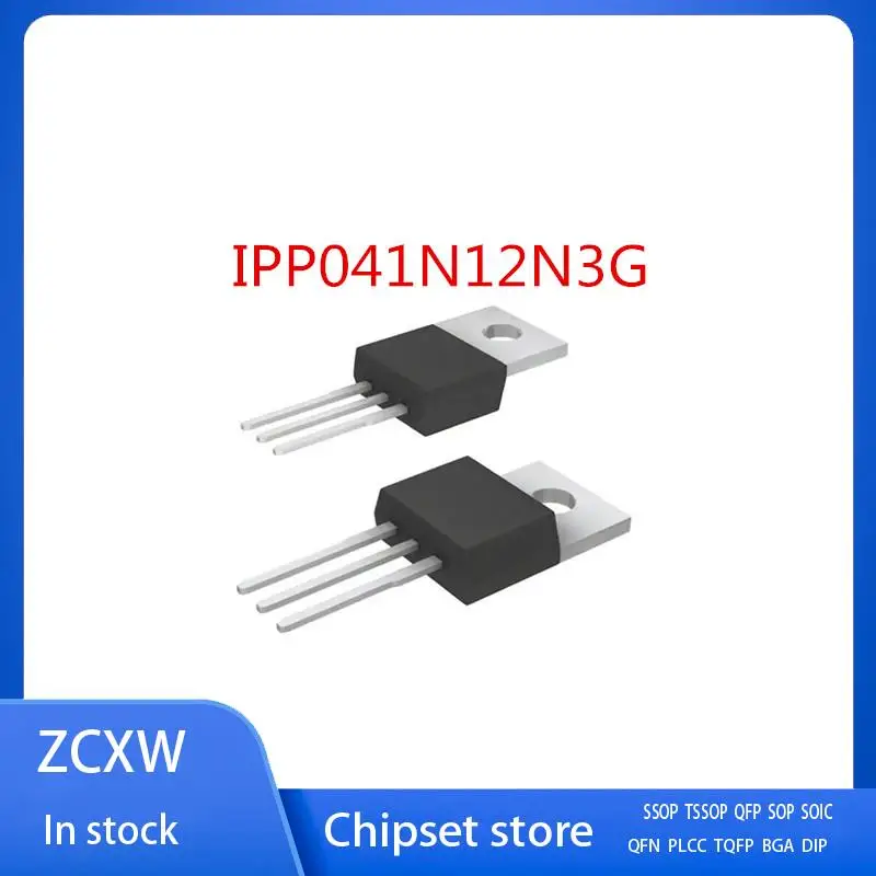 

10Pcs/Lot IPP041N12N3G IPP041N12N 041N12N TO-220 120A 120V