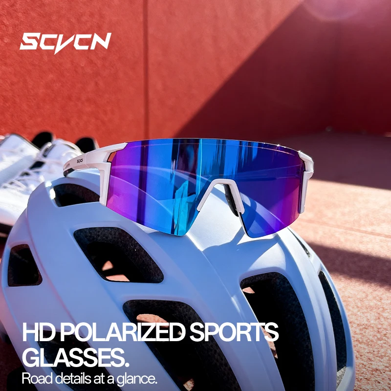 

SCVCN Sports Sunglasses UV400 Protection Lens Cycling Running Baseball Fishing Driving Lightweight Outdoor Eyewear Men Women