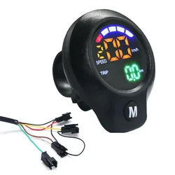 24V 36V 48V 60V 72V Electric Scooter Ebike LED Display Speed Meter Dashboard Record Inde-pendent Instrument Bicycle Accessories