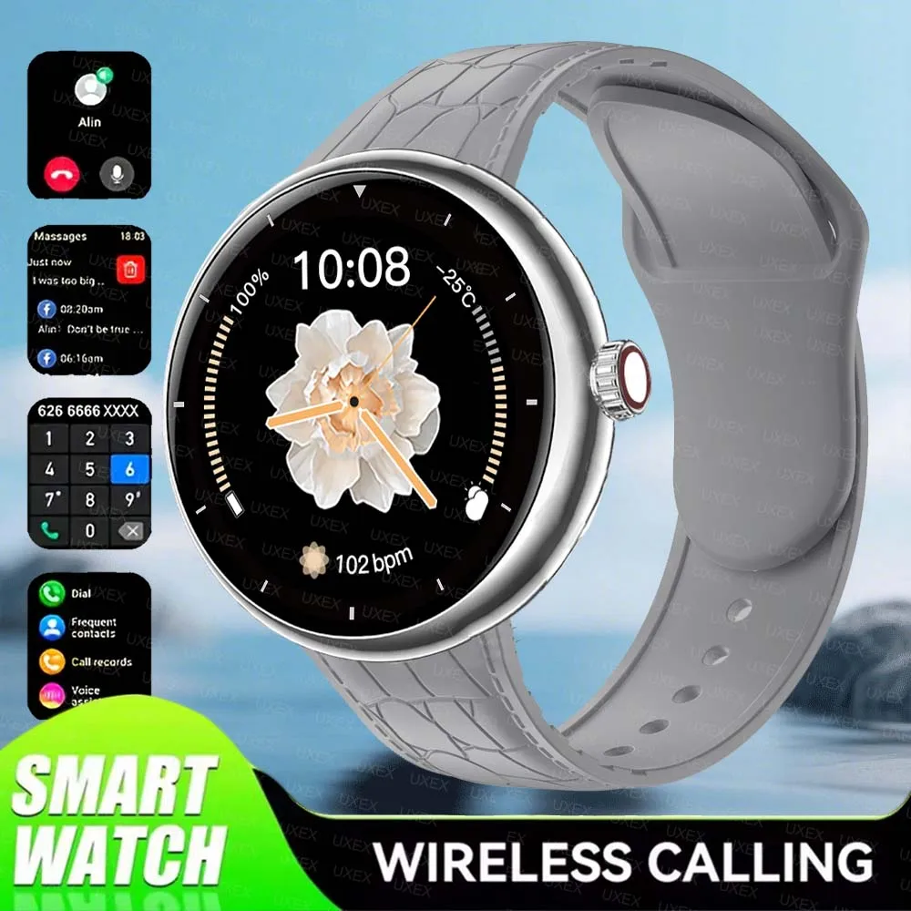 

Wireless Charging New Men Fashion Smartwatch 1.5” HD Surprise Gift Wireless Call Health Tracker Custom Photo Watches Ladies 2025