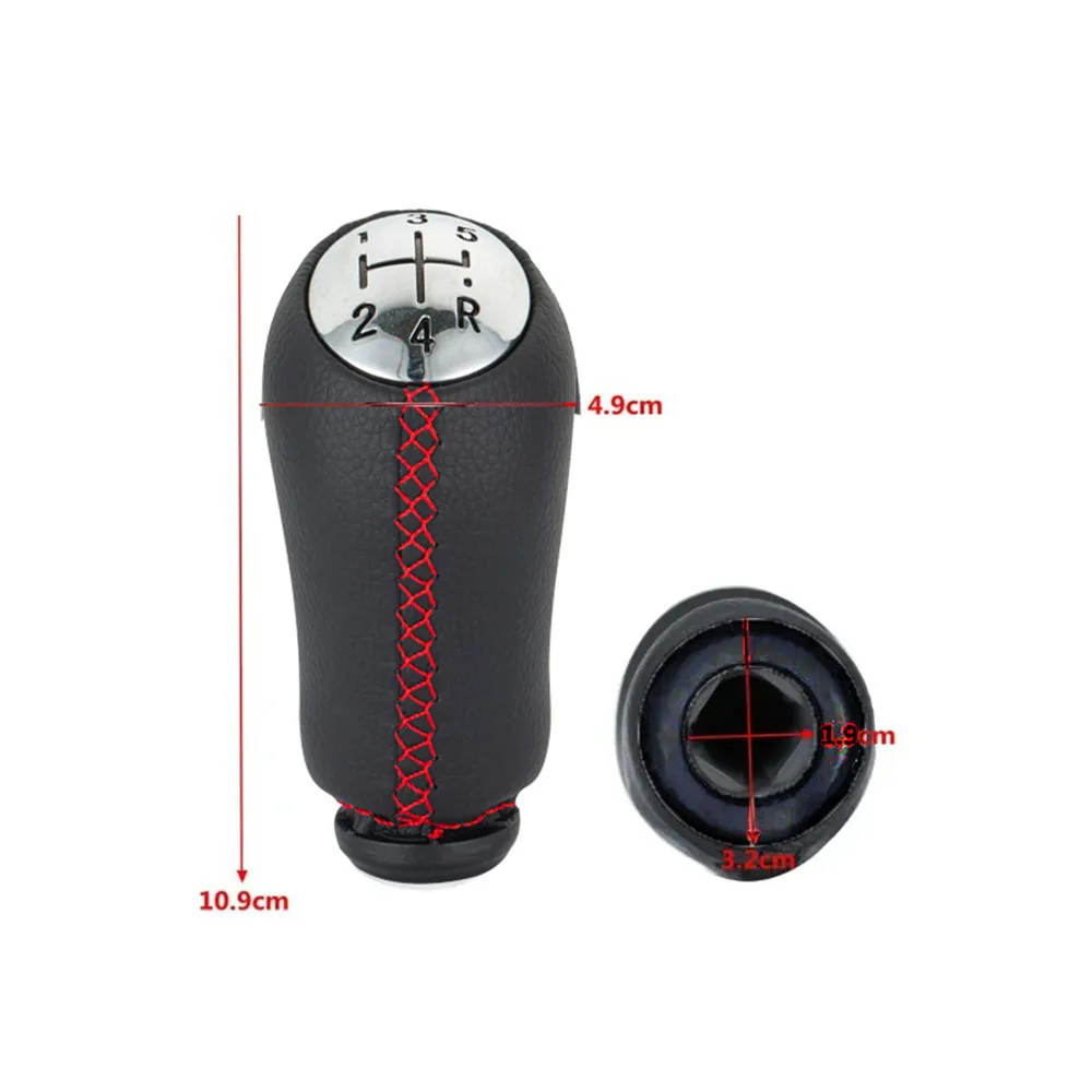 5 Speed Car Gear Shift Knob Stick Head Handball For Renault Megane Laguna Clio II III 2 3 MK2 MK3 Car Gear Shift Lever Handle