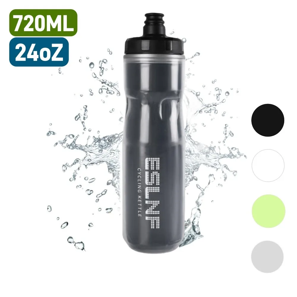 

Sport Water Bottle - Leak Proof Water Kettle Keep Water Cooler 2X Longer, BPA-Free, Sport & Bike Squeeze Bottle Yeti Cooler