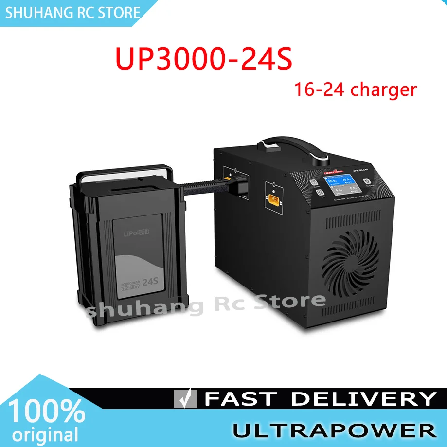 

Original UltraPower UP3000-24S 3000W 30A 16-24S LiPo/LiHV Battery UAV Drone Charger for Agricultural RC Drones