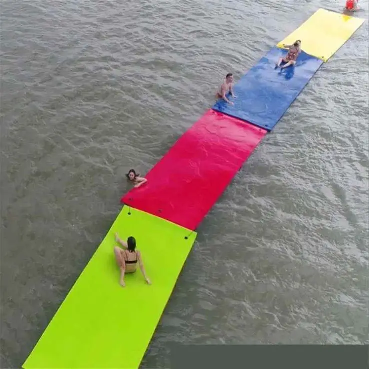 Summer Beach Adventure Non-slip Floating Mat, Foldable Floating Mat for Relaxing in Lakes and Swimming Pools