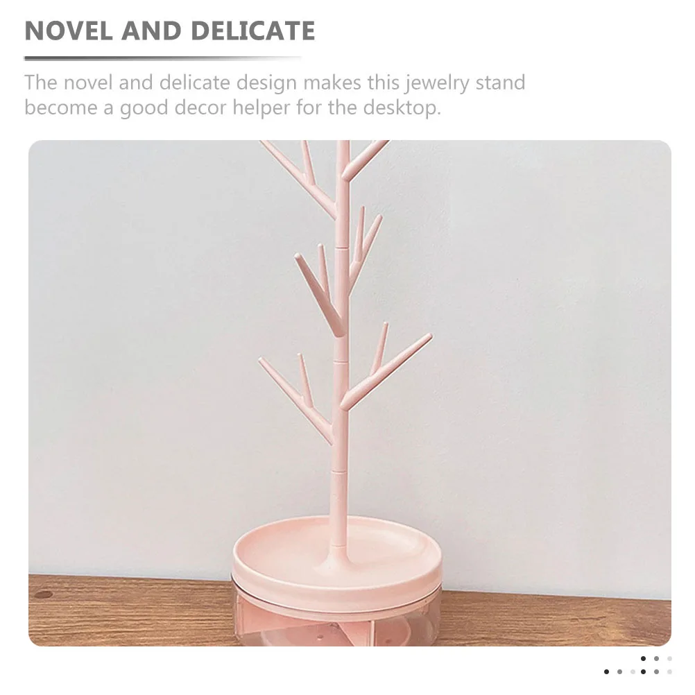 

Jewelry Rack Storage Box Necklace Holder for Hanger Stand Tree Branch Display Decorate