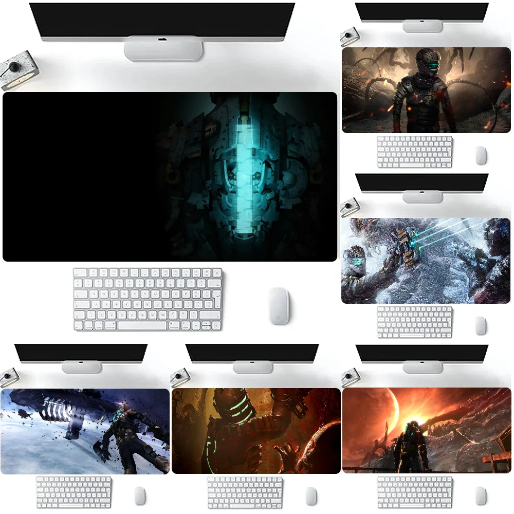 

D-Dead Space Mousepad Large Gaming Mouse Pad Compute mouse mat For PC Keyboard Mat