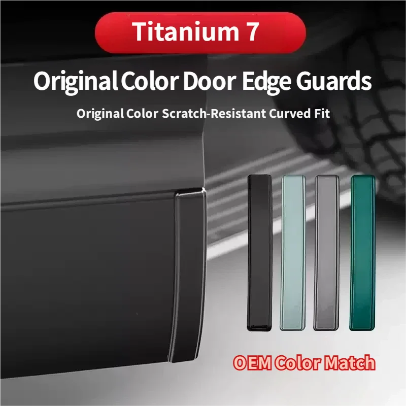 Car Door Anti-collision Strip For BYD Leopard 7 Titanium 7 2025 2026 Car Body Anti-collision Decorative Strip Accessorie