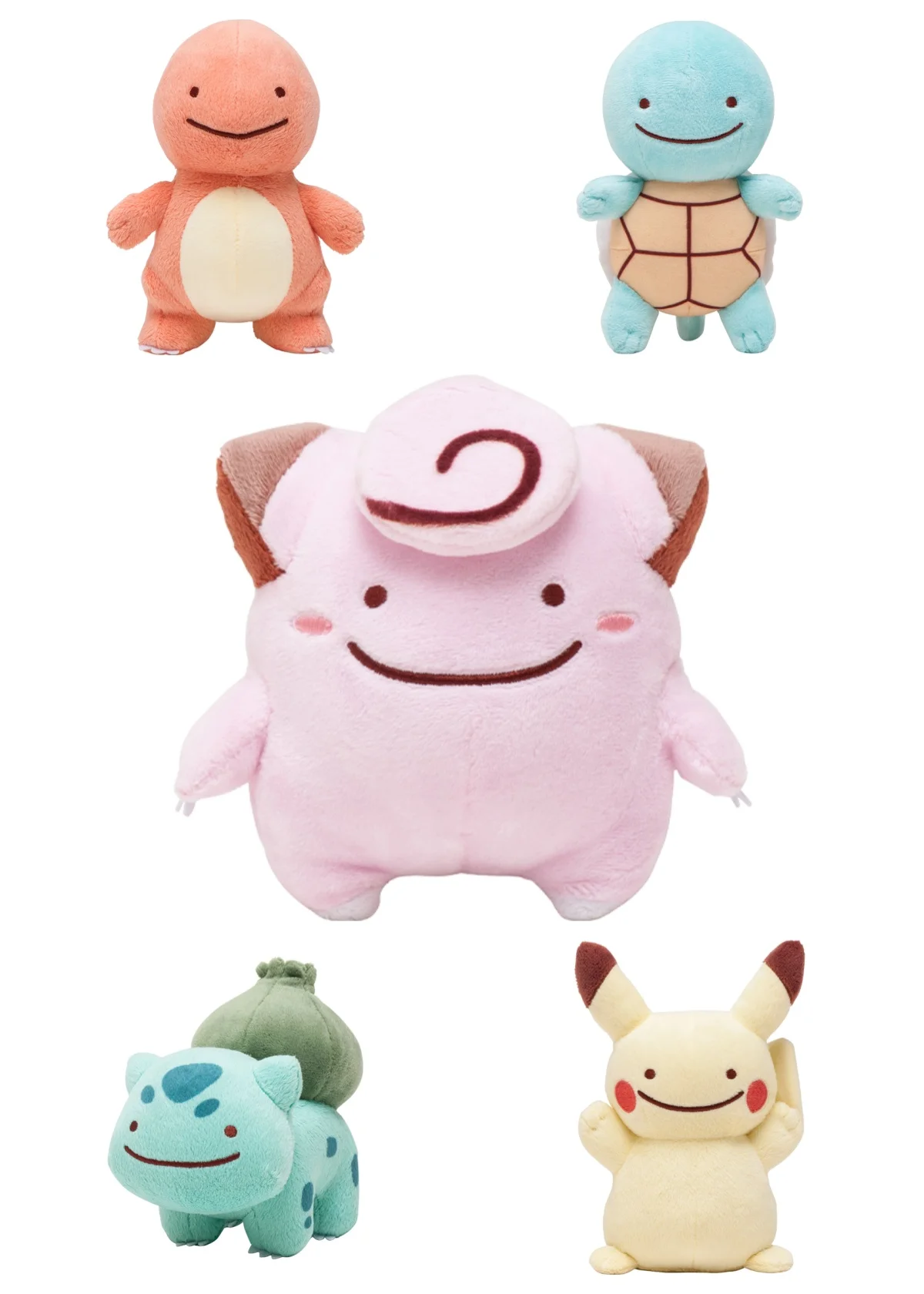 変身モンスターシリーズポケモンぬいぐるみペンダント-フシギダネ-ヒトカゲ-クレファイア-ゼニガメ-ピカチュウ-誕生日-ホリデーギフト