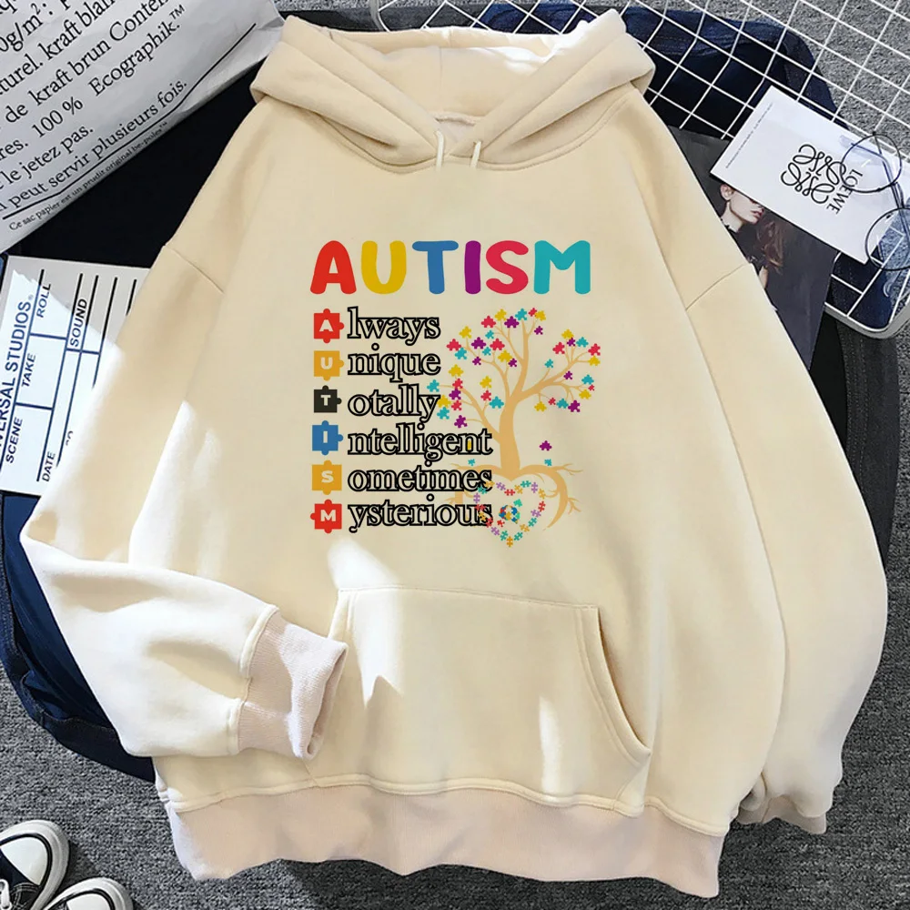 

Autism hoodie Y2K anime trendy printed design girl tracksuits patterned trendy designer