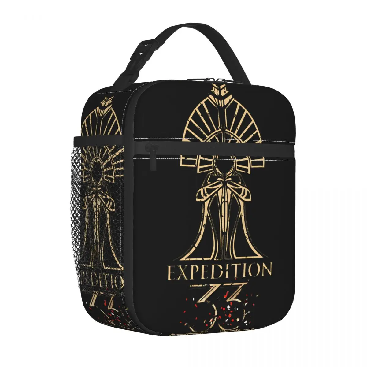 Video Game Clair Obscur Expedition 33 Lunch Bags Cooler Bag Reusable Leakproof Tote Lunch Box Food Storage Bags Beach Picnic