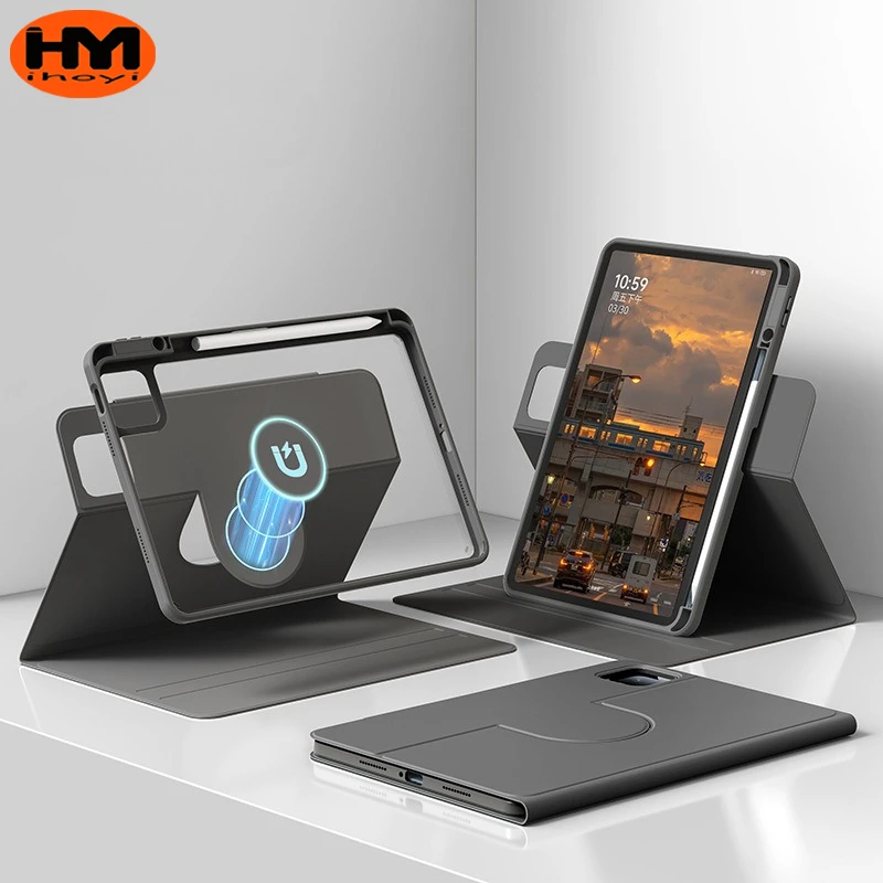 

For Xiaomi Pad 7 Case Magnetic Tape Pen Slot 11.2 inch Pad 8Pro Protective Cover Split Case