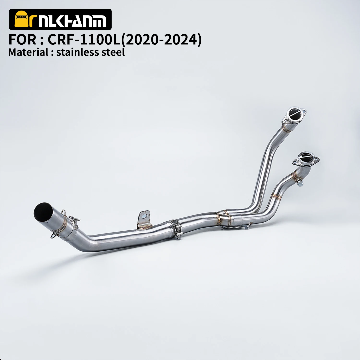 

Slip On For Honda CRF1100L CRF1100 Africa Twin Motorcycle Exhaust Modified Front Middle Link Pipe Optional 51 Original Interface