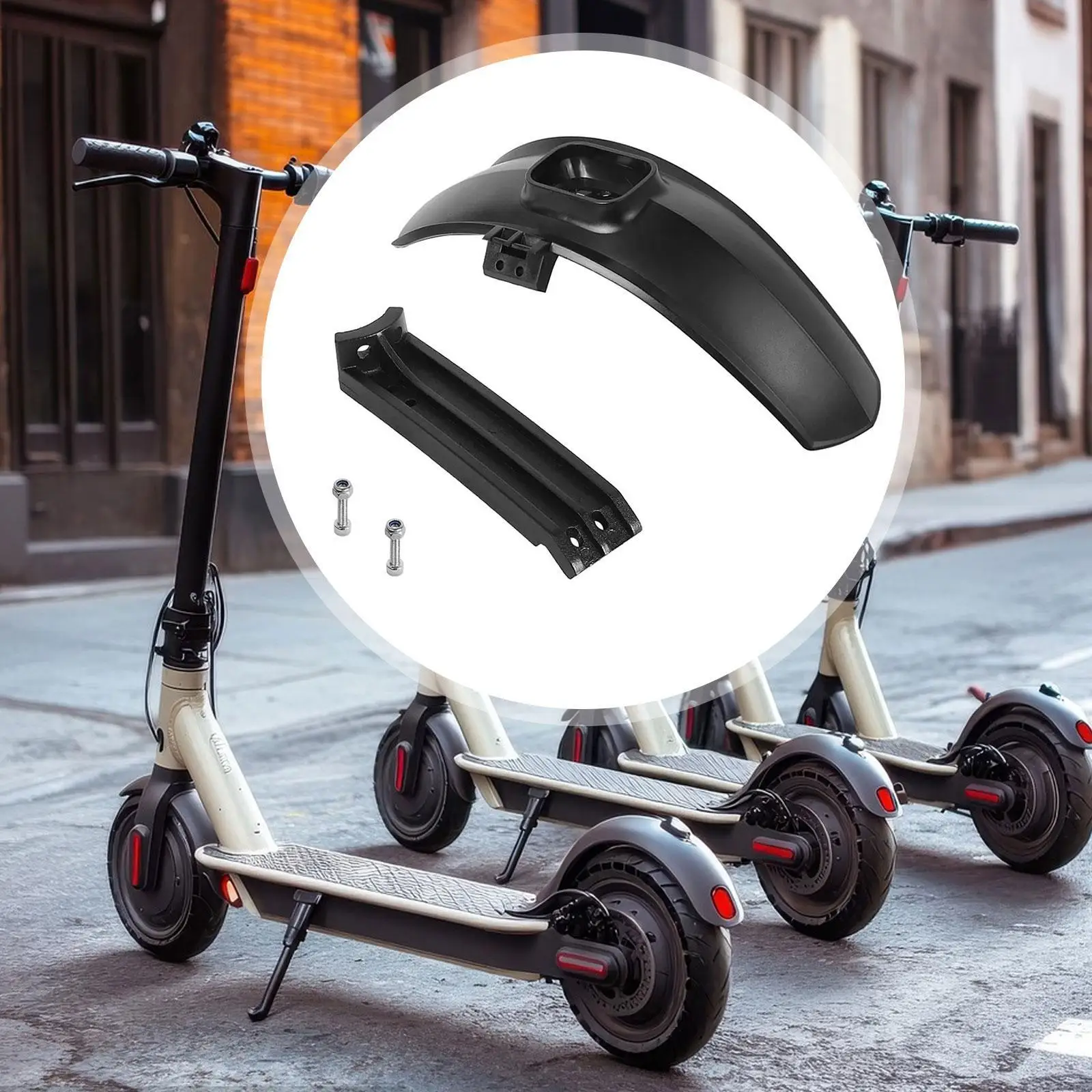 

Rear Fender Fixing Arm, Quick Installation Replace Electric Bike Rear Mudguard with Installation Bracket for S5 S10 S8