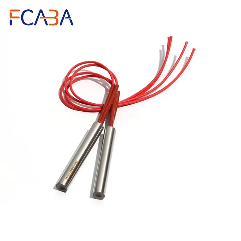5PCS 16mm 62~75mm 201SUS High Density Single Head Dual Heater 110V/220V/380V Electric Heating Mould 250W/260W/270W/280W/300W