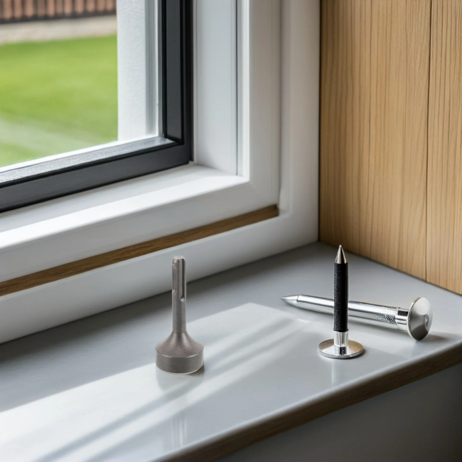 

Electric Hammer Drill Socket Heavy Duty Ground Rod Driver Bit Fence Post Pile Driver Accessory For -Plus Rotary