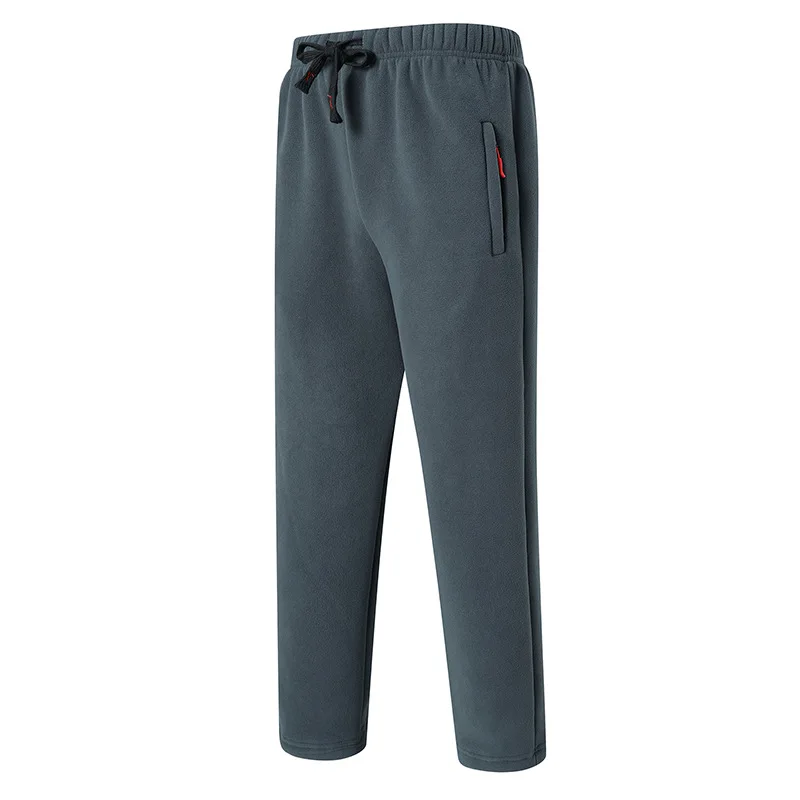 Winter Fleece Thickened Sports Pants Unisex Thickened Warm Outdoor Running Sports Fitness Pants Couple Winter Sport Pants