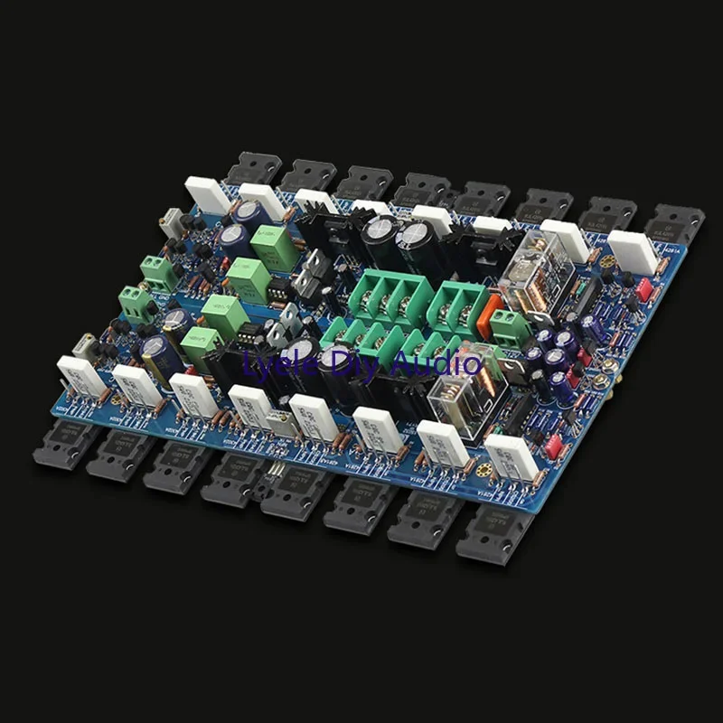 300w*2 Accuphase E405 2 Channel HIFI Amplifier Board Ultra-low Distortion Pure DC High Power High End Audio Amplifier