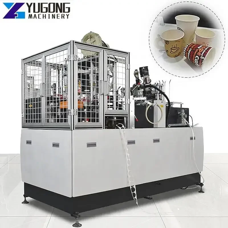 Automatic Tea Coffee Paper Cup Machine Prices, Paper Products Manufacturing Machinery Ultrasonic Sealing Paper Cup Machine