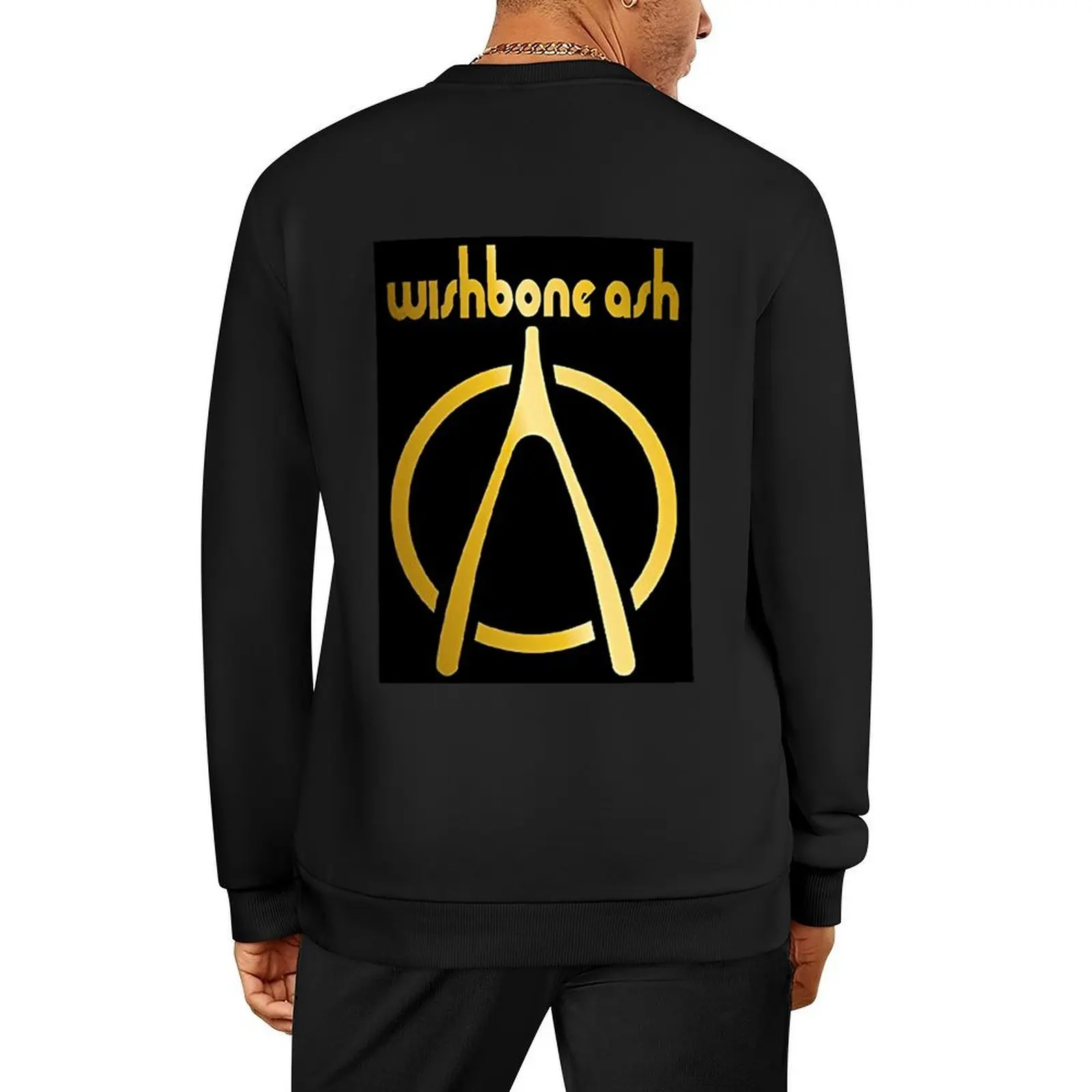 

Logo Wishbone Ash Music Pullover men clothes mens clothes japanese style autumn jacket men sweatshirt men