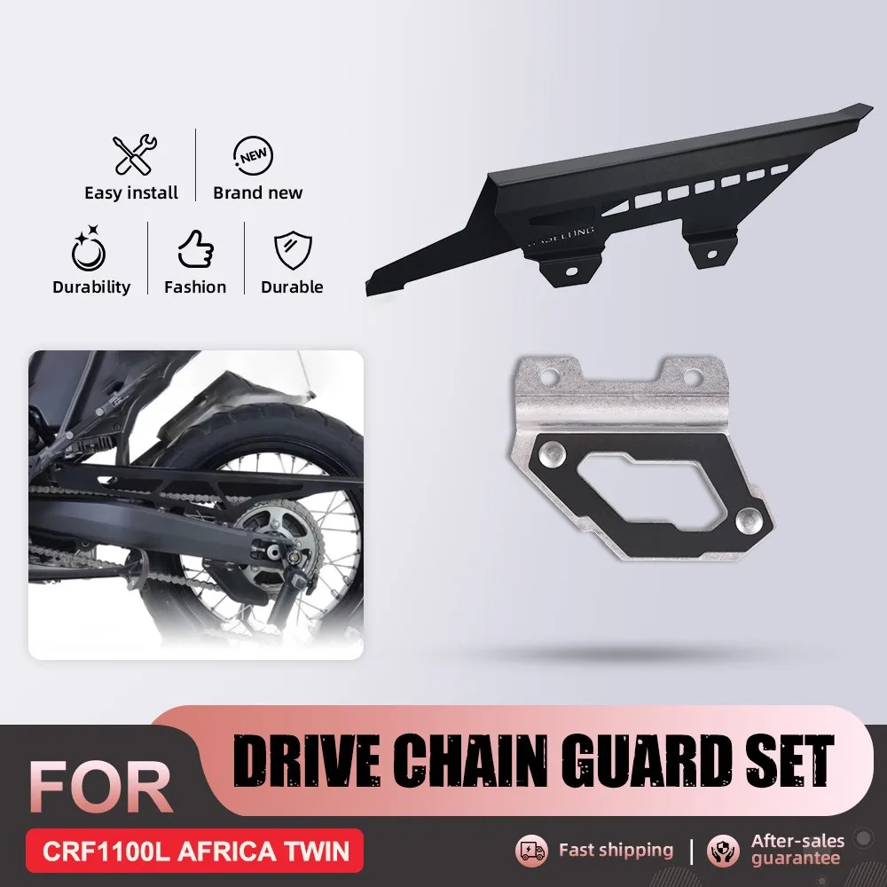 

For HONDA CRF1100L Africa Twin DCT CRF 1100L AFRICATWIN CRF 1100 L Adventure Sports Chain Guide Guard Pulley Protector Plate