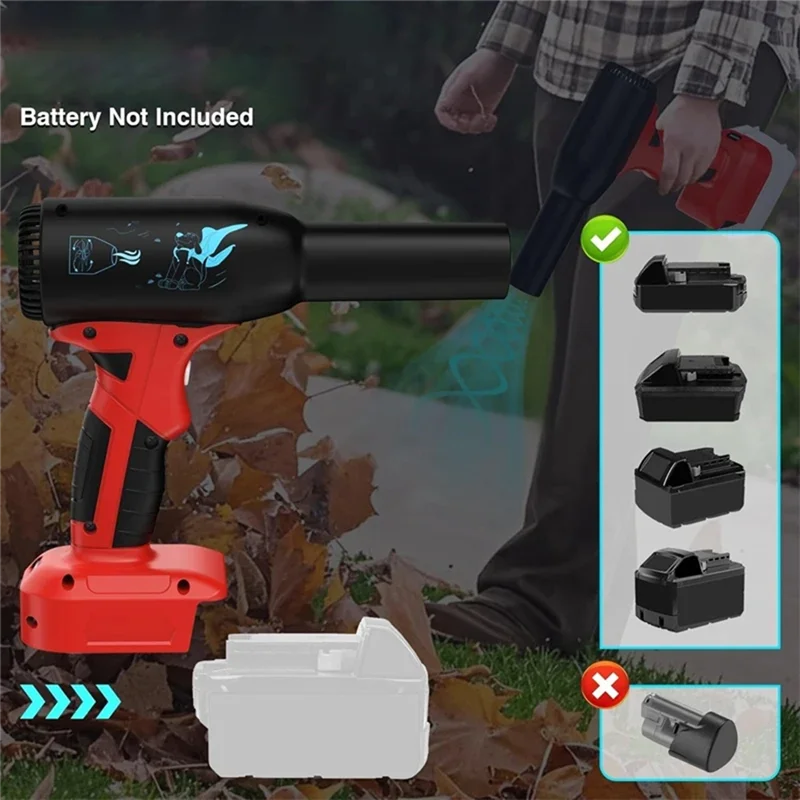 AAAN-Turbojet Violent Blower Fan สําหรับพัดลมโบลเวอร์แบตเตอรี่ลิเธียม 18V