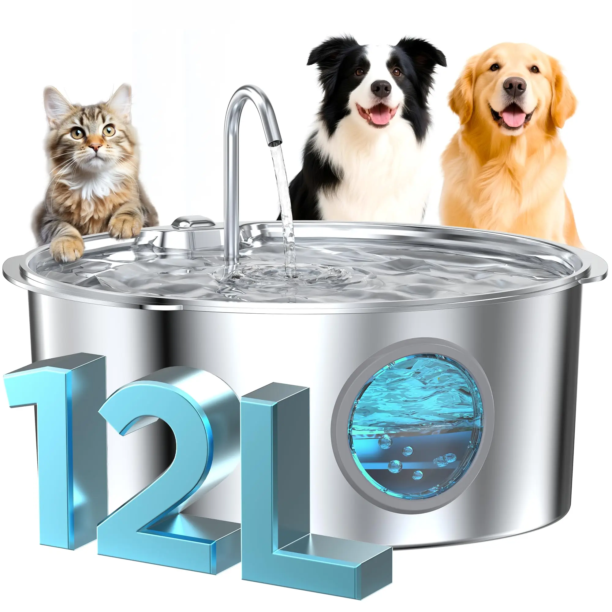 fontaine-a-eau-pour-chien-de-grande-capacite-12l-en-acier-inoxydable-abreuvoir-automatique-pour-animaux-de-compagnie-avec-filtre-fontaine-a-eau-silencieuse-pour-animaux-d'interieur