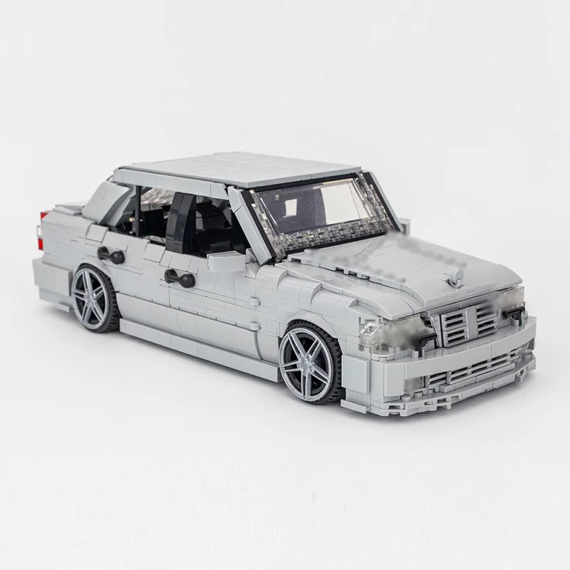 City Car Model MOC Building Bricks C36 High-Performance Sedan Modular Technology Children Holiday Gifts Assemble Toys Suit