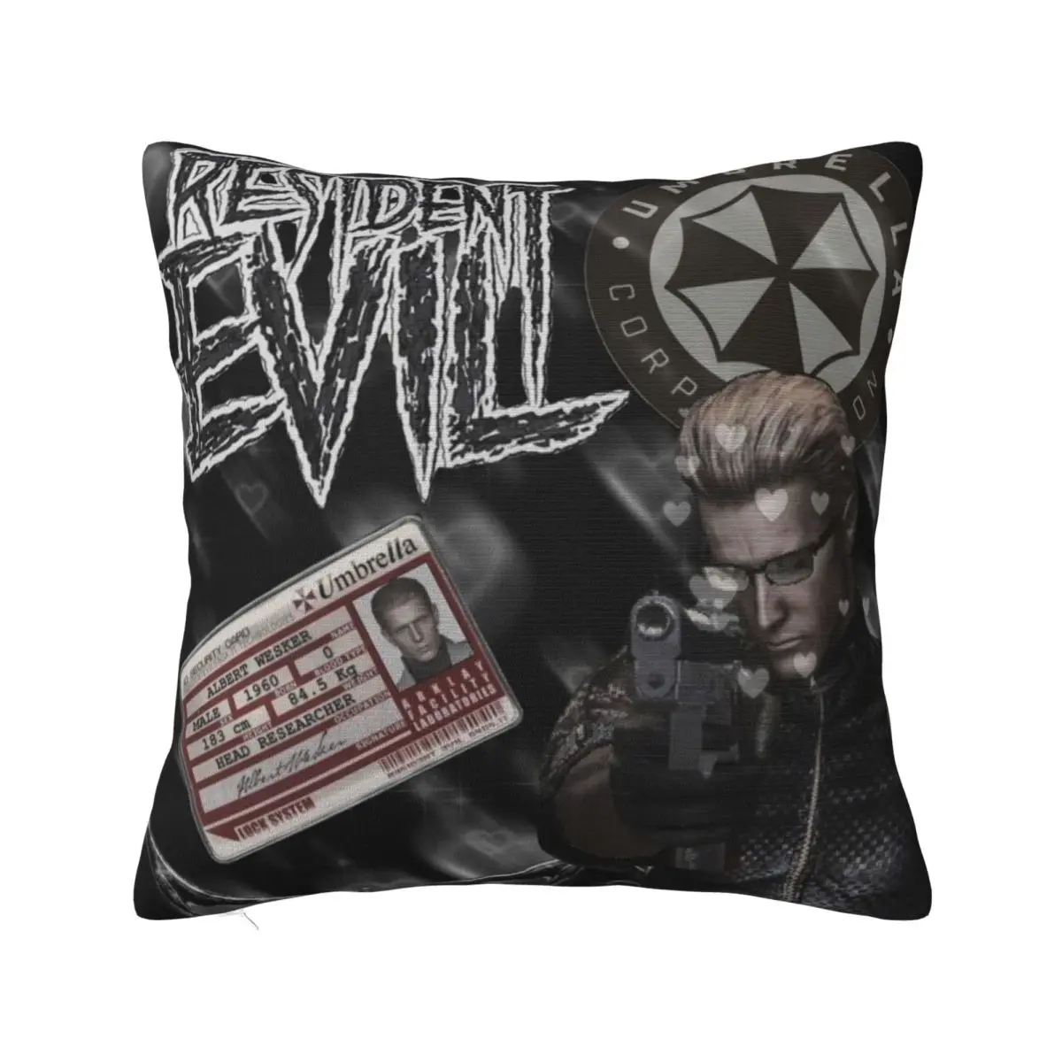 Decorative Pillowcases Albert Wesker Product Sofa Throw Pillow Case Cover Square Style Multiple Sizes Dropshipping