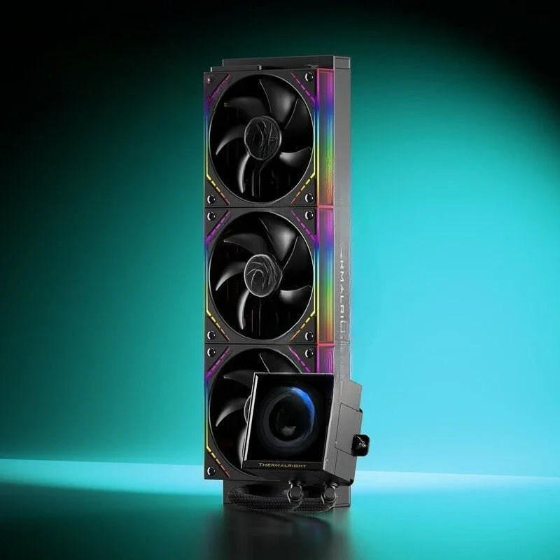 Unparalleled horizon integrated water-cooled radiator full screen CPU water-cooled building block fan