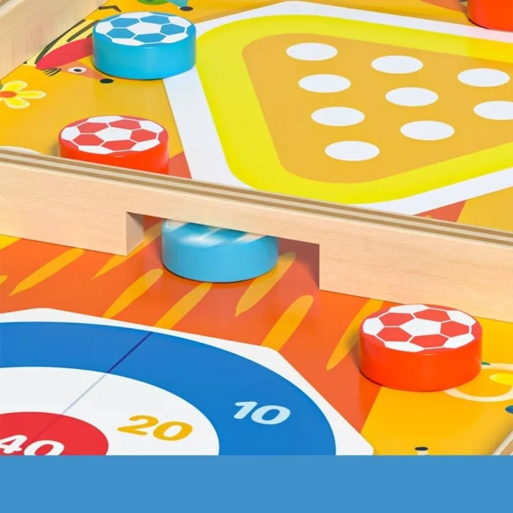 

Новая боевая настольная игра 5-в-1, классическая интерактивная игра унисекс для родителей, шахматы, деревянный материал, боулинг, хоккей с шайбой, семейные занятия