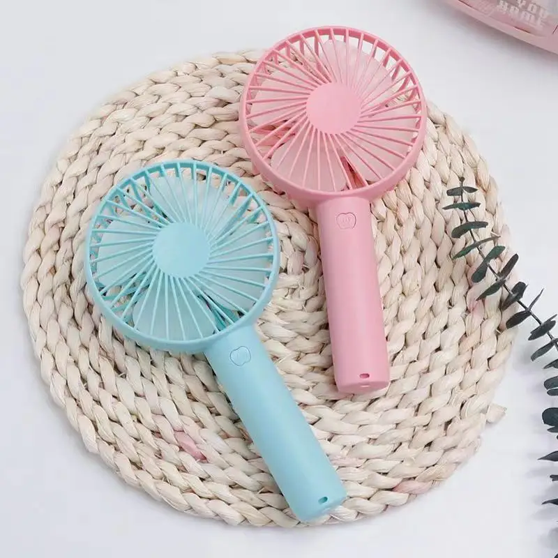 Mini Portable Fans Handheld USB Rechargeable Fan Mini Desktop Air Cooler Outdoor Fan Cooling Travel Hand Fans Ventilation Fan