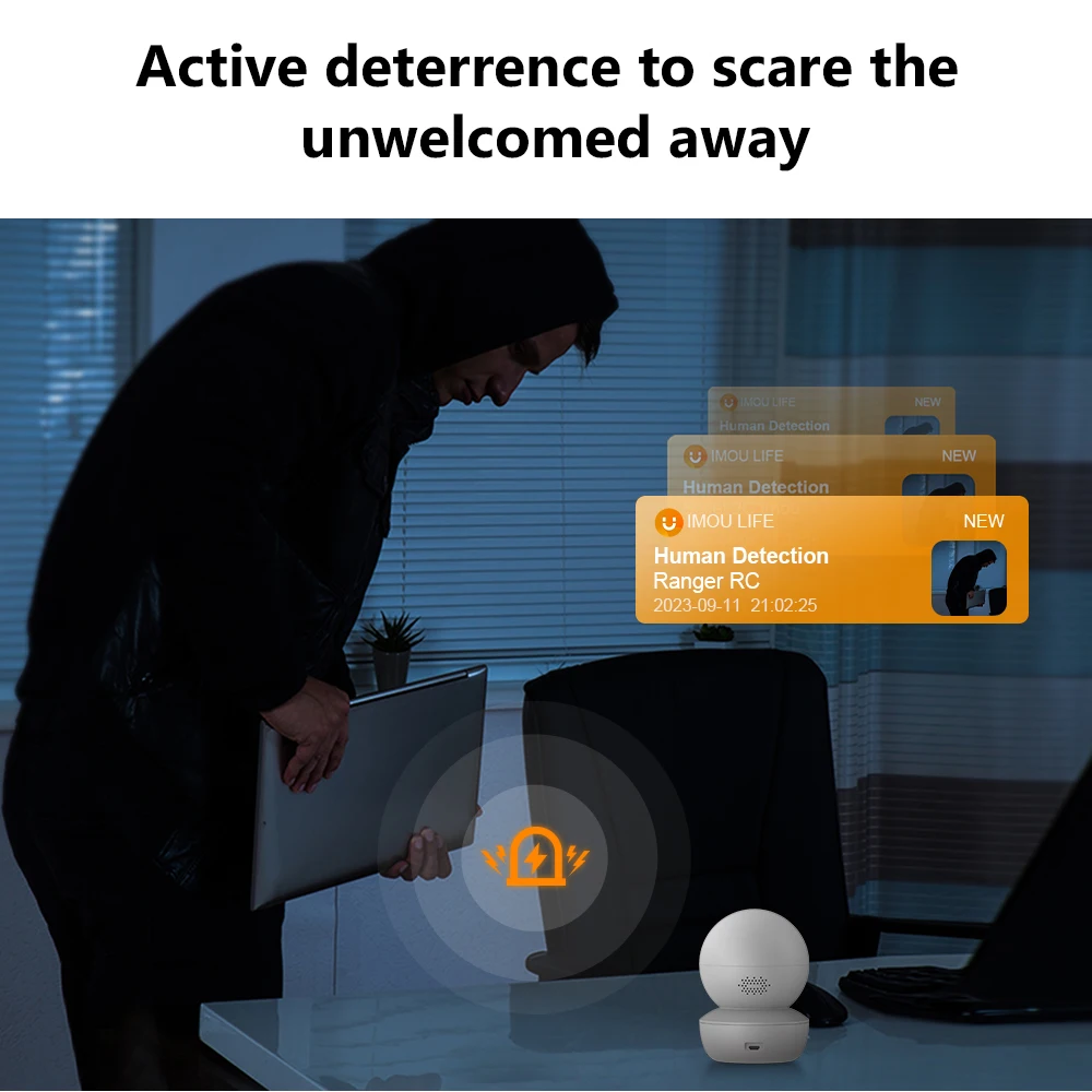 IMOU Ranger RC 3MP One-touch Call Baby Montior Two Way Talk Security IP Camera Video Surveillance