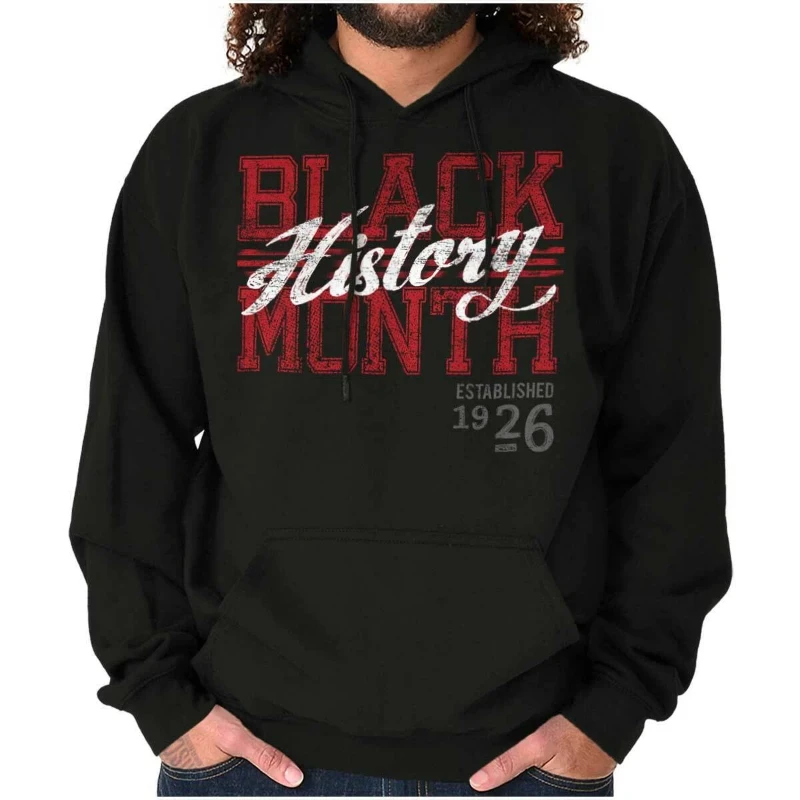 

2025 Autumn and Winter Black History Month Equality Civil Rights Hoodie Hooded Sweatshirt Men Women