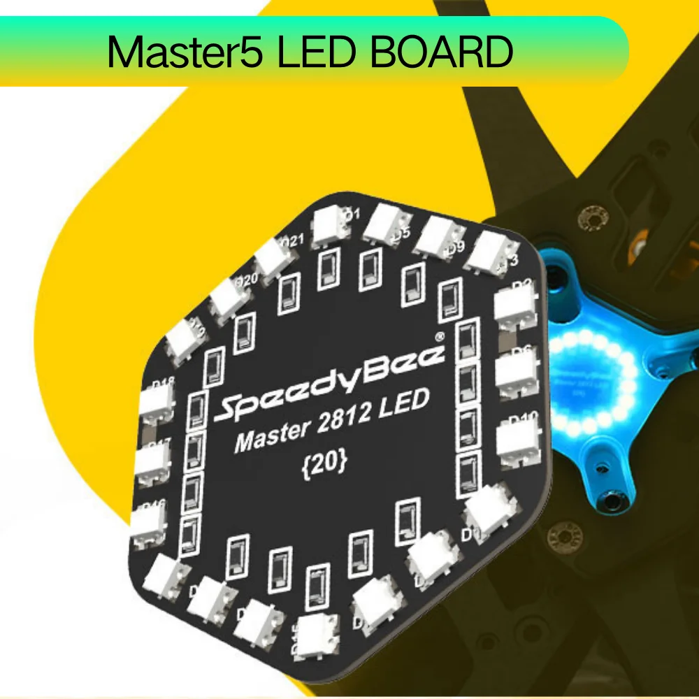 SpeedyBee Master 5 V1 V2 Programmable 2812 Cellular LED