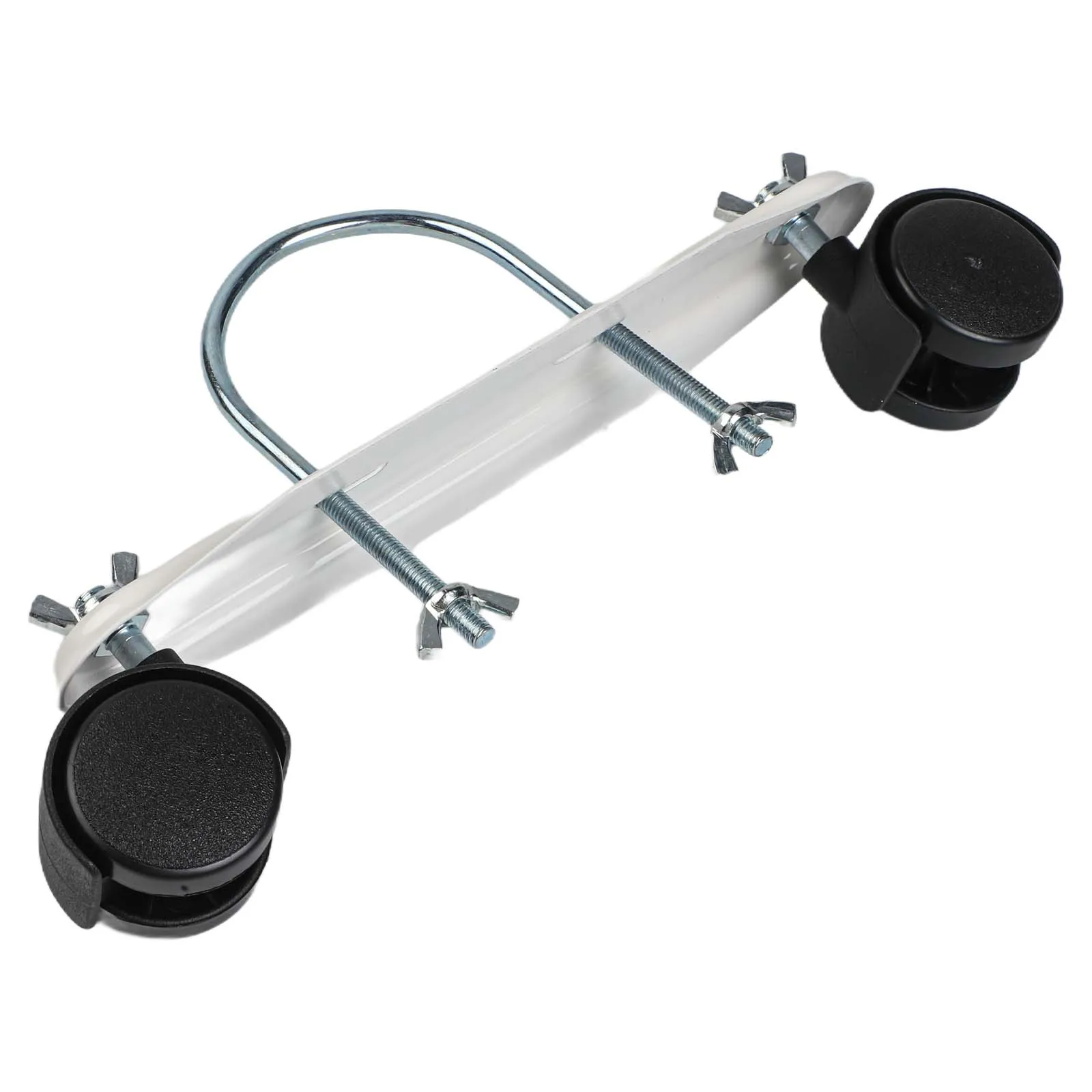 2x Radiator Support Stand with Rugged Carbon Steel Design and Dual 360 Degree Rotating Casters for Easy Relocation