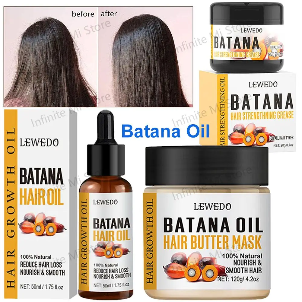 Natural Batana Oil For Healthy Hair Treatment Oil Enhances Hair For Men Women Enhances Anti Hair Break Hair Conditioner