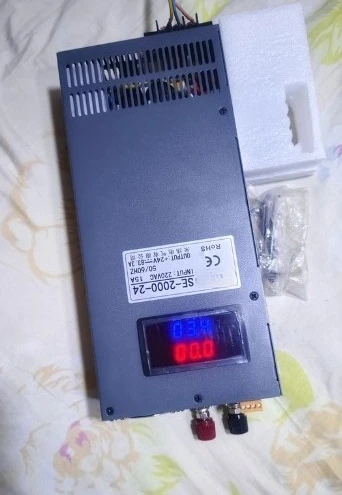 ​​3000W High-Power Switching Supply with 0-5V/0-10V External Control, Digital Display for Adjustable Constant Voltage/Current