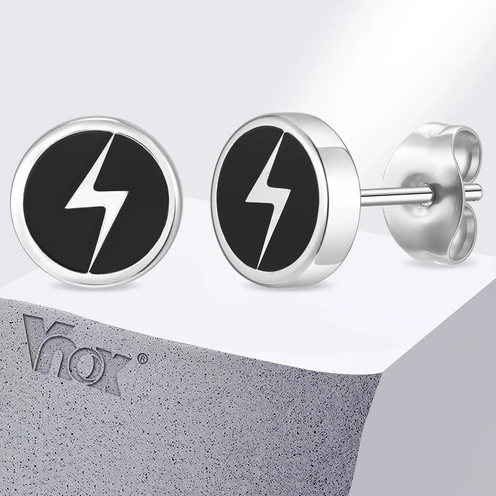 Vnox 8Mm Width Punk…
