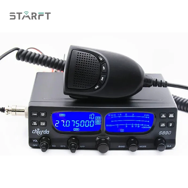 

Starft S890 CB AM FM SSB LSB USB PA 27mhz CB Radio Car mobile Radio CB Vehicle Walkie Talkie