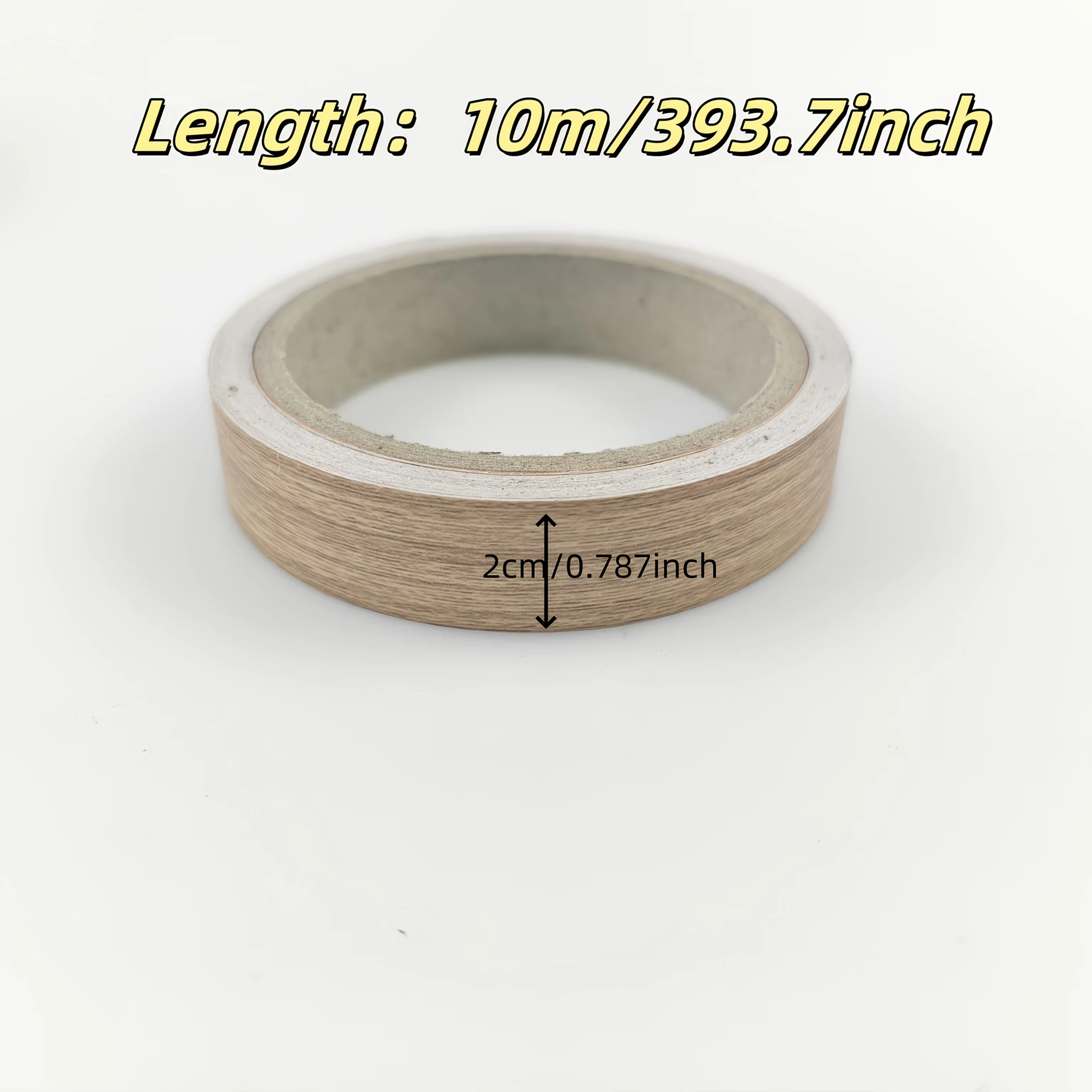 1 قطعة 10 متر x 2 سنتيمتر Preglued متفوقا PVC حافة النطاقات للخشب المطبخ خزانة طاولة أثاث مكتب مجلس Edgeband المقلم لامع #2