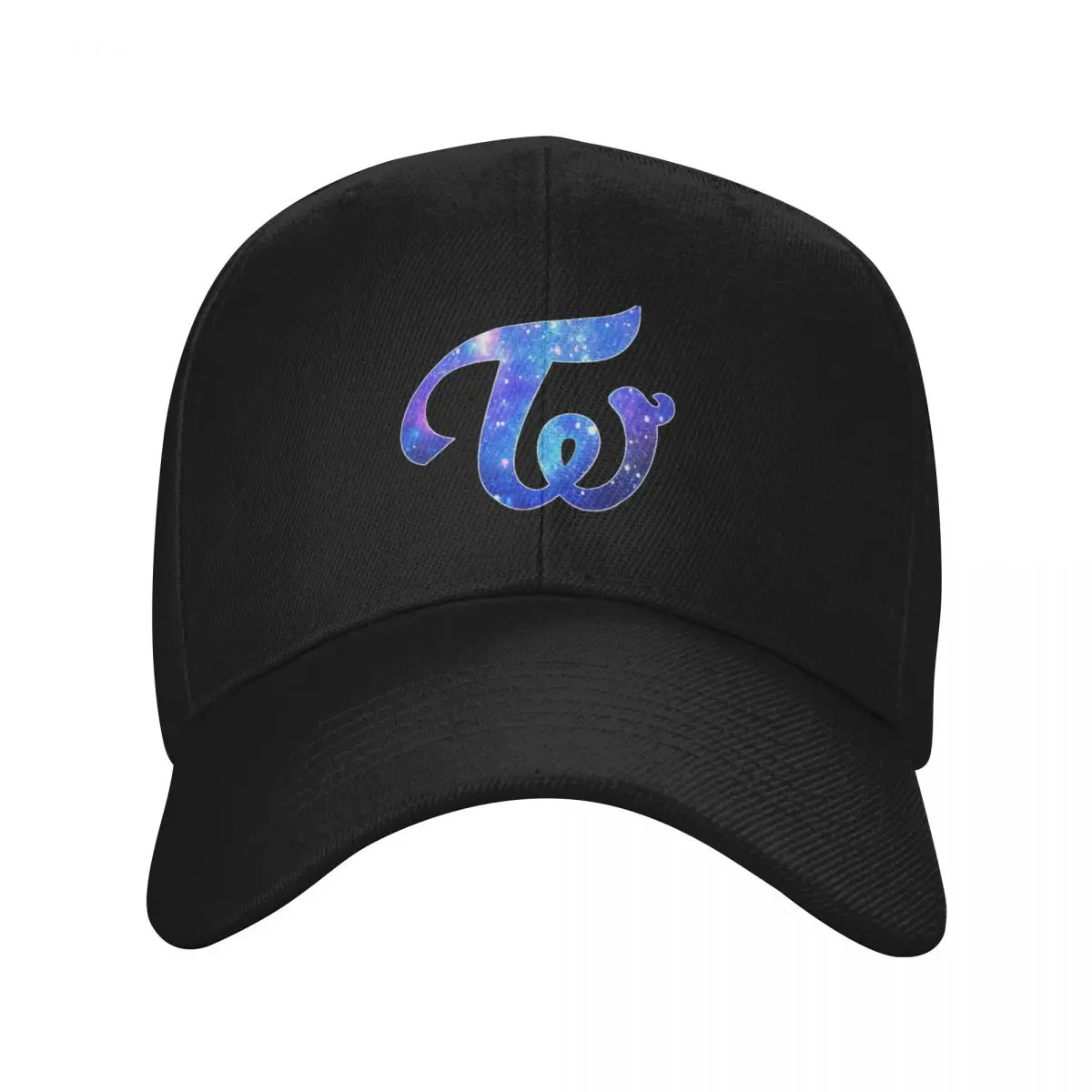 Twice Logo (Blue Galaxy) Baseball Cap summer hat Hat Beach Sunscreen Man Women's