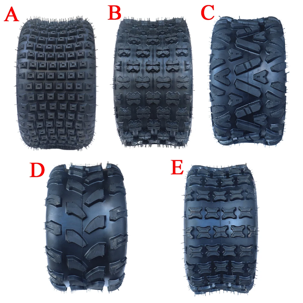 18x9.5-8 ( 240/55-8 ) 8 inch ATV Quad Go-kart tubelesss Off-road tires18x9.50-8 Electric Scooter Tires For Harley Chinese Bike