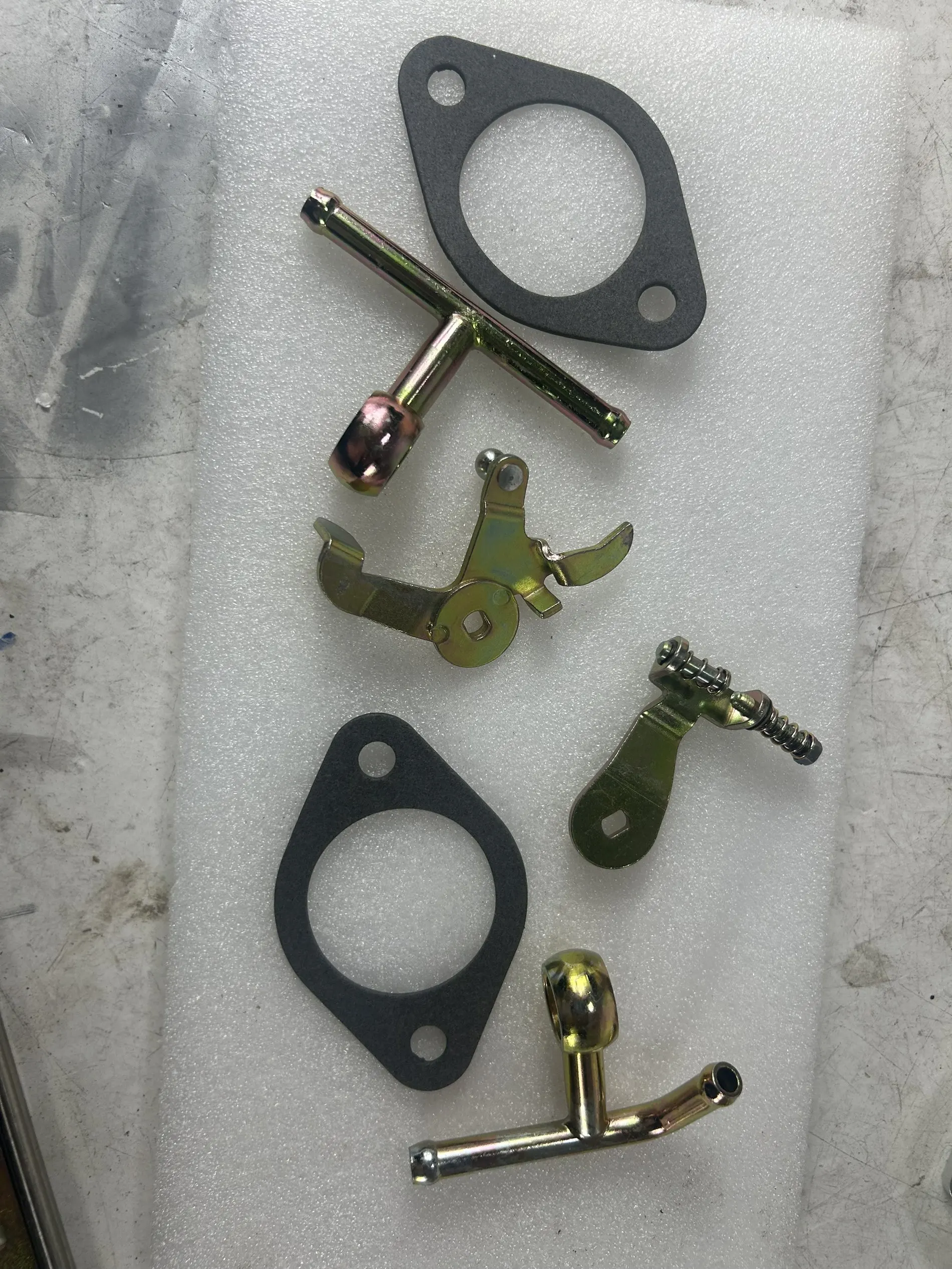 SherryBerg THROTTLE LEVER LINKAGE T  Fuel Union for Weber EMPI Carburetor 38/40/42/45/48/50/55 DCOE Ball Joint Gasket  KIT