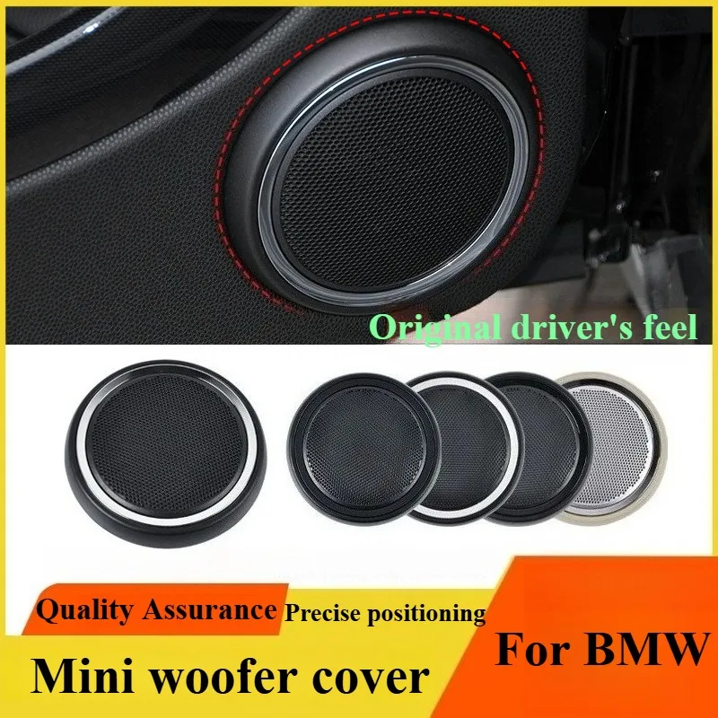 

For BMW MINI R55–R59 Coupe Door Bass Speaker Grille Cover Trim Audio Loudspeaker Decoration Panel Car Interior Sound Accessories