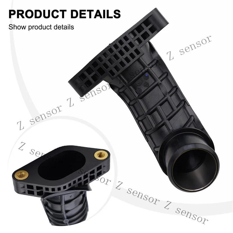 Z+ Black Pipe Inter-Cooler 17282-6A0-A01 For Honda Accord 2018-2022 Plug and Play