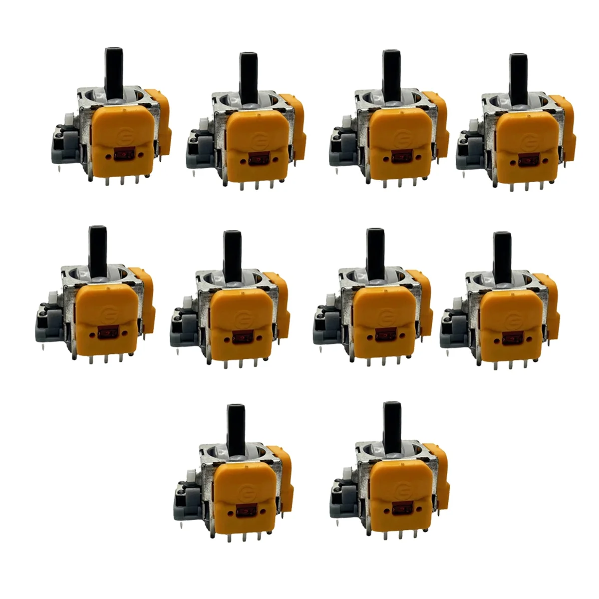 ABFA 10PCS Joystick elettromagnetico Hall di quarta generazione per console di gioco PS5 Joystick regolabile ad alta precisione per joystick GINFULL