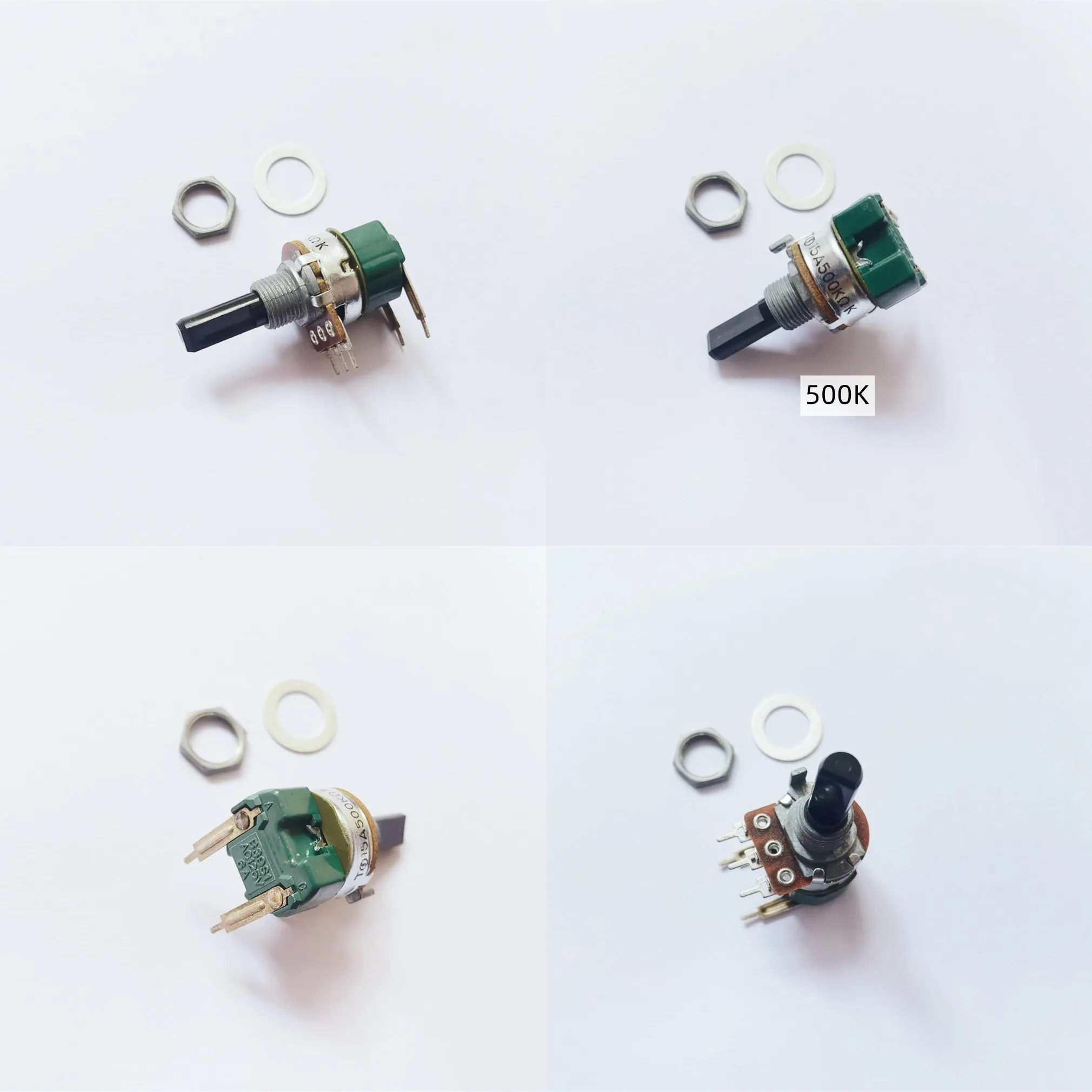 Original new 100% 2K 100K 500K B39S1PHD B39S1 AC125V 3A 6A with switch single potentiometer